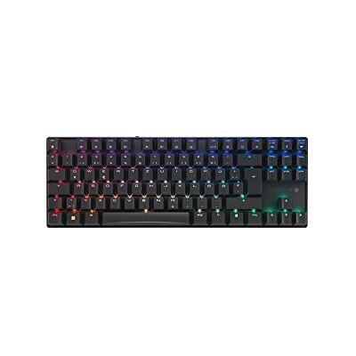 CHERRY MX 8.2 TKL Draadloos mechanisch gamingtoetsenbord, draadloos, numeriek toetsenblok, Duitse lay-out (QWERTZ), RGB-verlichting, metalen draagtas, MX Red Switches, zwart CHERRY MX 8.2 TKL Draadloos mechanisch gamingtoetsenbord, draadloos, numeriek toetsenblok, Duitse lay-out (QWERTZ), RGB-verlichting, metalen draagtas, MX Red Switches, zwart