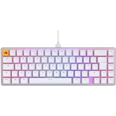 GLORIOUS Gaming GMMK 2 Compact (65%), mechanisch gamingtoetsenbord, compact TKL (65%), aluminium frame, doubleshot keycaps, Fox-schakelaars, RGB, Engelse QWERTY-lay-out, wit GLORIOUS Gaming GMMK 2 Compact (65%), mechanisch gamingtoetsenbord, compact TKL (65%), aluminium frame, doubleshot keycaps, Fox-schakelaars, RGB, Engelse QWERTY-lay-out, wit