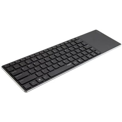 Rapoo E2800P Ultradun draadloos multimediatoetsenbord, 5 GHz, zwart Rapoo E2800P Ultradun draadloos multimediatoetsenbord, 5 GHz, zwart