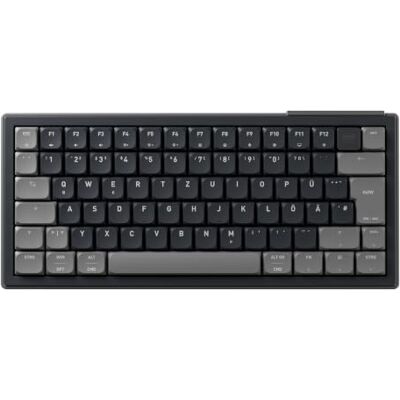 Xtrfy Cherry K63W Pro Compact Ultra Wideband mechanisch gamingtoetsenbord, 70% laag profiel, UWB-verbinding, draadloos, 8000 Hz, MX LP 2.0 RED Switches, oplaadbaar, Duitse lay-out (QWERTZ), zwart Xtrfy Cherry K63W Pro Compact Ultra Wideband mechanisch gamingtoetsenbord, 70% laag profiel, UWB-verbinding, draadloos, 8000 Hz, MX LP 2.0 RED Switches, oplaadbaar, Duitse lay-out (QWERTZ), zwart