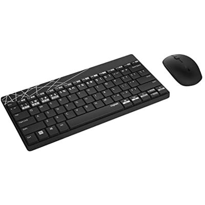 Rapoo 8000M.DE.BLCK Wireless Multi-Mode Mini Combo Set Rapoo 8000M.DE.BLCK Wireless Multi-Mode Mini Combo Set