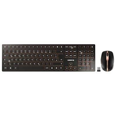 CHERRY DW 9100 SLIM toetsenbord en muis set draadloos CHERRY DW 9100 SLIM toetsenbord en muis set draadloos