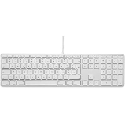 LMP Italiaans toetsenbord (QWERTY) met numeriek toetsenblok, aluminium bovenklep en 2 USB-poorten voor Mac LMP Italiaans toetsenbord (QWERTY) met numeriek toetsenblok, aluminium bovenklep en 2 USB-poorten voor Mac