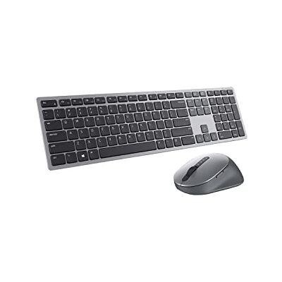 Dell KM7321W Premier UK draadloos toetsenbord en muis (QWERTY), 2,4 GHz, Bluetooth 5.0, 128-bit AES-encryptie, 4000 dpi, compatibel met Windows, Mac, Linux, Chrome en Android, (grijs) Dell KM7321W Premier UK draadloos toetsenbord en muis (QWERTY), 2,4 GHz, Bluetooth 5.0, 128-bit AES-encryptie, 4000 dpi, compatibel met Windows, Mac, Linux, Chrome en Android, (grijs)