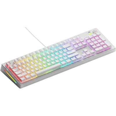 GLORIOUS Gaming GMMK 3: 100% volledig formaat mechanisch gamingtoetsenbord, modulaire verbindingen, doubleshot PBT, aluminium schakelplaat, 3-5-polige schakelaars (Hot Swap), VS QWERTY wit USB-C GLORIOUS Gaming GMMK 3: 100% volledig formaat mechanisch gamingtoetsenbord, modulaire verbindingen, doubleshot PBT, aluminium schakelplaat, 3-5-polige schakelaars (Hot Swap), VS QWERTY wit USB-C