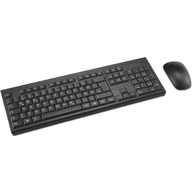 Kensington KM150 EQ QWERTZ draadloze desktopset, compatibel met Windows en MacOS, full-size toetsenbord en Quiet-Click muis, gemaakt van 63% gerecyclede materialen (K75562DE) Kensington KM150 EQ QWERTZ draadloze desktopset, compatibel met Windows en MacOS, full-size toetsenbord en Quiet-Click muis, gemaakt van 63% gerecyclede materialen (K75562DE)