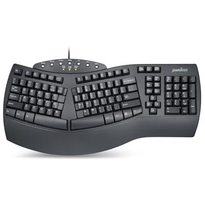 Perixx PERIBOARD 512 ergonomisch toetsenbord USB QWERTY USAIS Engelse lay-out, zwart Perixx PERIBOARD 512 ergonomisch toetsenbord USB QWERTY USAIS Engelse lay-out, zwart