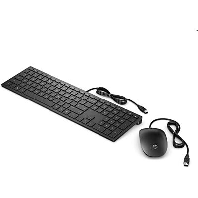 HP Pavilion Bedraad toetsenbord en muis 400 HP Pavilion Bedraad toetsenbord en muis 400