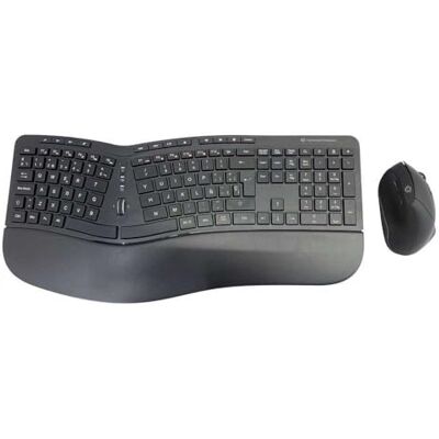 Conceptronic ORAZIO02ES Ergo Set Ergonomisch Draadloos Toetsenbord en Spaanse Verticale Muis Conceptronic ORAZIO02ES Ergo Set Ergonomisch Draadloos Toetsenbord en Spaanse Verticale Muis