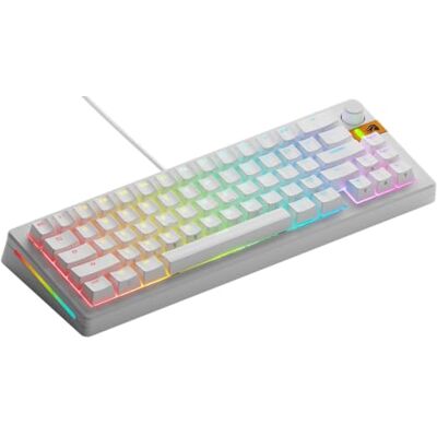 GLORIOUS Gaming GMMK 3: responsief toetsenbord, Hall-effect, 8K polling rate, MX en magnetische schakelaars (hot swap), 65% toetsenbord, modulaire afdichtingen, PBT doubleshot doppen, Amerikaans GLORIOUS Gaming GMMK 3: responsief toetsenbord, Hall-effect, 8K polling rate, MX en magnetische schakelaars (hot swap), 65% toetsenbord, modulaire afdichtingen, PBT doubleshot doppen, Amerikaans