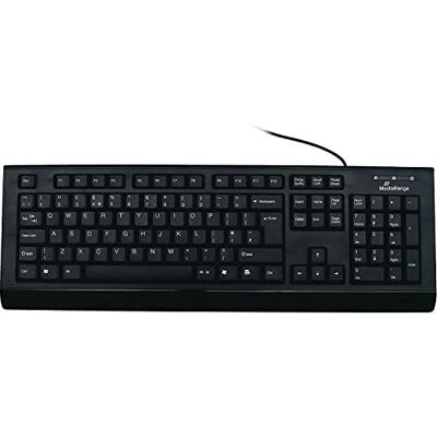 MediaRange Media Range MROS101UK PC-toetsenbord, zwart MediaRange Media Range MROS101UK PC-toetsenbord, zwart