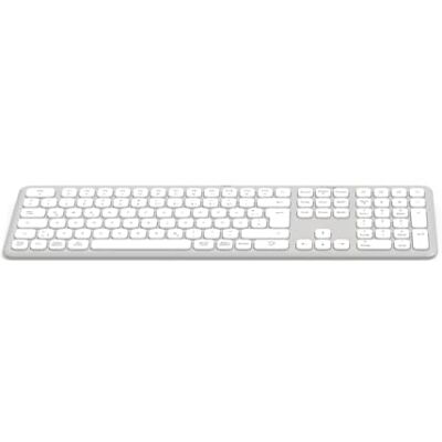 Hama Draadloos toetsenbord (toetsenbord voor meerdere apparaten met radio/Bluetooth voor pc, smartphone, tablet, volledig formaat, met batterijen, stille toetsen, multimedia-toetsen, Duitse Hama Draadloos toetsenbord (toetsenbord voor meerdere apparaten met radio/Bluetooth voor pc, smartphone, tablet, volledig formaat, met batterijen, stille toetsen, multimedia-toetsen, Duitse
