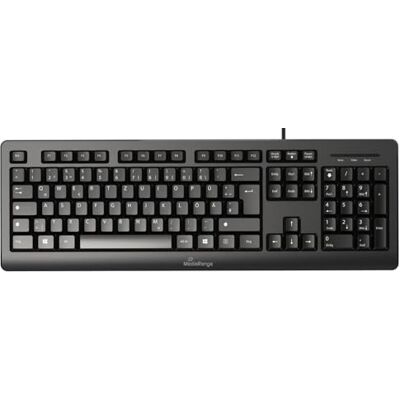 MediaRange QWERTZ Bekabeld toetsenbord zwart MROS109 MediaRange QWERTZ Bekabeld toetsenbord zwart MROS109