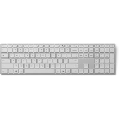 Surface Microsoft Keyboard 2024 Draadloos Bluetooth-toetsenbord, compatibel met Windows 11 (Frans AZERTY-toetsenbord) grijs Surface Microsoft Keyboard 2024 Draadloos Bluetooth-toetsenbord, compatibel met Windows 11 (Frans AZERTY-toetsenbord) grijs