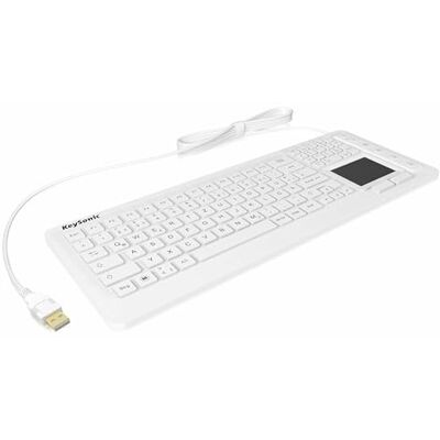 ICY BOX KeySonic KSK-6231INEL USB QWERTZ Duits zwart toetsenborden (standaard, bekabeld, USB, QWERTZ, zwart) ICY BOX KeySonic KSK-6231INEL USB QWERTZ Duits zwart toetsenborden (standaard, bekabeld, USB, QWERTZ, zwart)