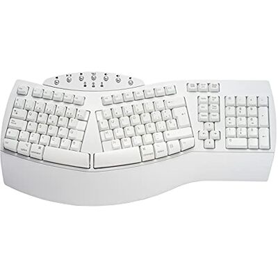 Perixx PERIBOARD-612 W 2,4 GHz draadloos toetsenbord met onderverdelingen, Dual en Bluetooth 4.0-systeem, compatibel met Windows 10 en MacOS, lay-out Spaans, wit Perixx PERIBOARD-612 W 2,4 GHz draadloos toetsenbord met onderverdelingen, Dual en Bluetooth 4.0-systeem, compatibel met Windows 10 en MacOS, lay-out Spaans, wit