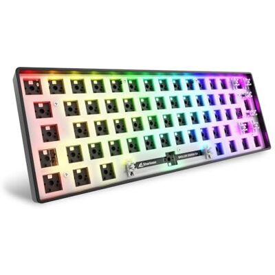 Sharkoon Skiller SGK50 S4 Gen2 Barebone zwart 60% Duitse lay-out Sharkoon Skiller SGK50 S4 Gen2 Barebone zwart 60% Duitse lay-out