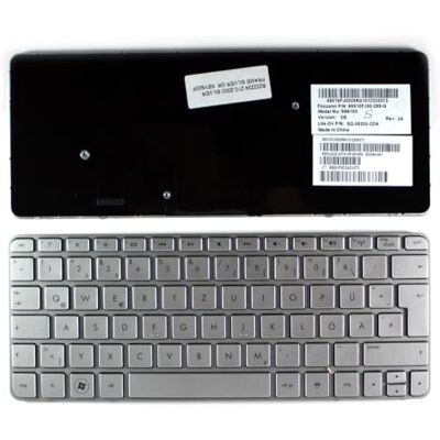 Power4Laptops HP Mini 210-2038TU, HP Mini 210-2039TU, HP Mini 210-2040BR, HP Mini 210-2040EF, HP Mini 210-2040EZ Silver Duits vervangend laptoptoetsenbord Power4Laptops HP Mini 210-2038TU, HP Mini 210-2039TU, HP Mini 210-2040BR, HP Mini 210-2040EF, HP Mini 210-2040EZ Silver Duits vervangend laptoptoetsenbord