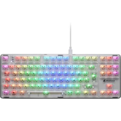 Sharkoon Crystal Shark DE White Merk Sharkoon Crystal Shark DE White Merk