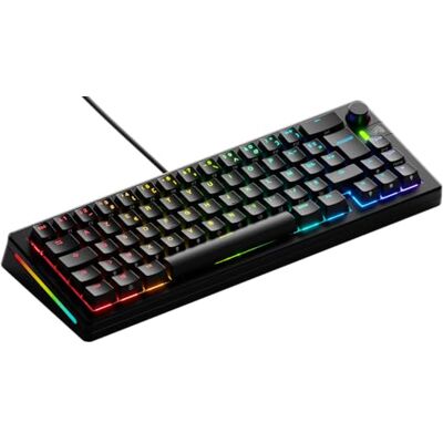 GLORIOUS Gaming GMMK 3: gepersonaliseerd mechanisch gamingtoetsenbord, compact 65%, modulaire afdichtingen, doubleshot PBT, aluminium schakelplaat, 3-5-polige schakelaars (hot swap), Frans AZERTY zwart GLORIOUS Gaming GMMK 3: gepersonaliseerd mechanisch gamingtoetsenbord, compact 65%, modulaire afdichtingen, doubleshot PBT, aluminium schakelplaat, 3-5-polige schakelaars (hot swap), Frans AZERTY zwart
