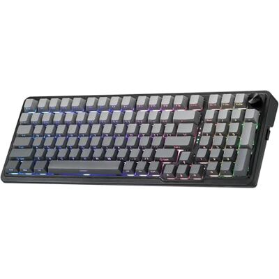 Redragon K686 PRO 98 toetsen Gasket RGB gaming toetsenbord 3 modi PBT hot-swap, RGB-basis naar beneden gericht, draaiknop en 5-laags geluidsisolatie, PBT-toetsen Redragon K686 PRO 98 toetsen Gasket RGB gaming toetsenbord 3 modi PBT hot-swap, RGB-basis naar beneden gericht, draaiknop en 5-laags geluidsisolatie, PBT-toetsen