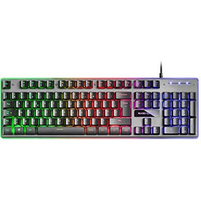 Mars Gaming MK220FR wit, H-Mech, FRGB Rainbow en Halo, anti-ghosting, Frans Mars Gaming MK220FR wit, H-Mech, FRGB Rainbow en Halo, anti-ghosting, Frans