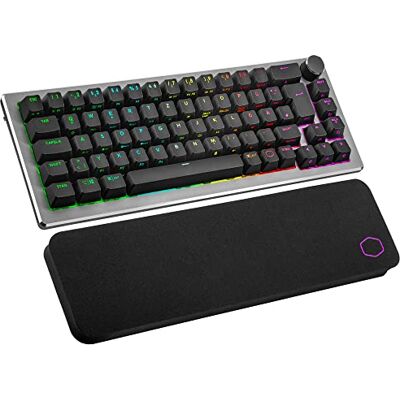 Cooler Master CK721 Mechanisch toetsenbord toetsenbord met 65% lay-out, mechanische TTC-schakelaar, RGB-verlichting per toets, hybride draadloze technologie, precisiewiel Cooler Master CK721 Mechanisch toetsenbord toetsenbord met 65% lay-out, mechanische TTC-schakelaar, RGB-verlichting per toets, hybride draadloze technologie, precisiewiel