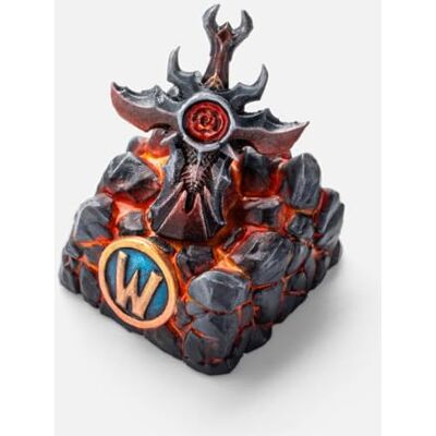 SteelSeries Verzamelobject World of Warcraft Hars Artisan Key Gratis in-game object Cherry MX-toetsenbord genummerd Sword of Sargeras Design SteelSeries Verzamelobject World of Warcraft Hars Artisan Key Gratis in-game object Cherry MX-toetsenbord genummerd Sword of Sargeras Design