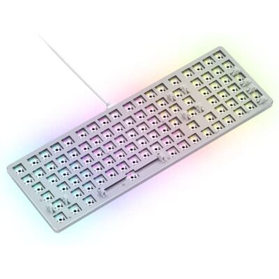 GLORIOUS Gaming GMMK 2 Full Size (96%) Barebones (alleen frame), mechanisch gaming-toetsenbordframe, standaardformaat (96%), aluminium, aanpasbaar, RGB, USB/ANSI-lay-out, wit GLORIOUS Gaming GMMK 2 Full Size (96%) Barebones (alleen frame), mechanisch gaming-toetsenbordframe, standaardformaat (96%), aluminium, aanpasbaar, RGB, USB/ANSI-lay-out, wit