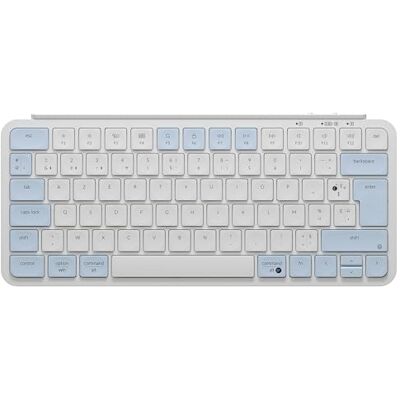 Keychron B1 Pro Draadloos toetsenbord, Frans toetsenbord AZERTY-lay-out, ontvanger 2,4 GHz/Bluetooth/bekabeld, gepersonaliseerd toetsenbord, programmeerbaar, extra dun, compatibel met Mac en Windows Keychron B1 Pro Draadloos toetsenbord, Frans toetsenbord AZERTY-lay-out, ontvanger 2,4 GHz/Bluetooth/bekabeld, gepersonaliseerd toetsenbord, programmeerbaar, extra dun, compatibel met Mac en Windows