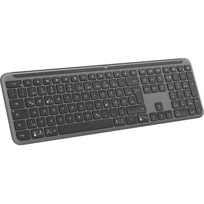 Logitech Signature Slim K950, draadloos toetsenbord grafiet, Duits QWERTZ-toetsenbord Logitech Signature Slim K950, draadloos toetsenbord grafiet, Duits QWERTZ-toetsenbord