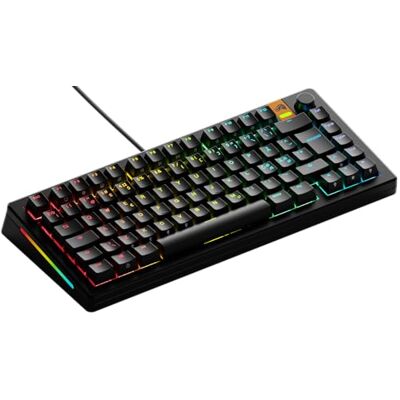 GLORIOUS Gaming GMMK 3: responsief toetsenbord, Hall-effect, 8K pollingsnelheid, MX en magnetische schakelaars (hot swap), 75% toetsenbord, modulaire afdichtingen, PBT doubleshot doppen, Nordic QWERTY GLORIOUS Gaming GMMK 3: responsief toetsenbord, Hall-effect, 8K pollingsnelheid, MX en magnetische schakelaars (hot swap), 75% toetsenbord, modulaire afdichtingen, PBT doubleshot doppen, Nordic QWERTY