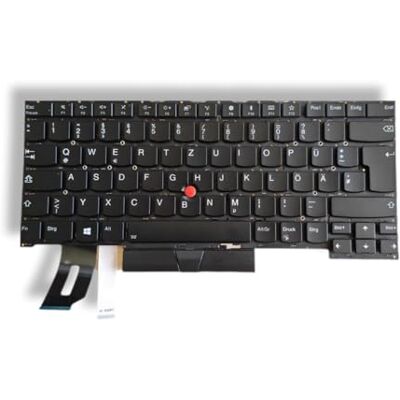 Lenovo Bürorechner24 T490s T495s T14s Gen 1 toetsenbord verlicht Duits QWERTZ DE SN1392BL Lenovo Bürorechner24 T490s T495s T14s Gen 1 toetsenbord verlicht Duits QWERTZ DE SN1392BL