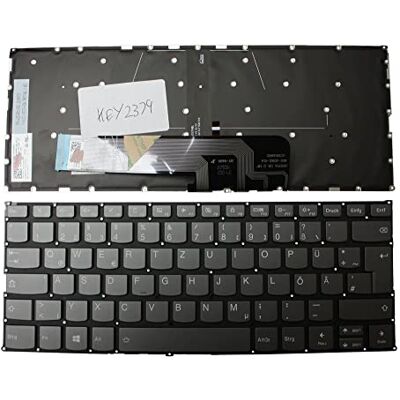 Keyboards4Laptops Duitse achtergrondverlichting, Windows 8, toetsenbord voor laptop (PC), vervanging, compatibel met Lenovo IdeaPad Yoga 530-14ARR Keyboards4Laptops Duitse achtergrondverlichting, Windows 8, toetsenbord voor laptop (PC), vervanging, compatibel met Lenovo IdeaPad Yoga 530-14ARR