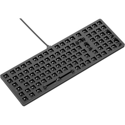 GLORIOUS Gaming GMMK 2 Full Size (96%) Barebones (alleen frame), mechanisch gaming-toetsenbordframe, standaardformaat (96%), aluminium, aanpasbaar, RGB, internationale lay-out/ISO zwart GLORIOUS Gaming GMMK 2 Full Size (96%) Barebones (alleen frame), mechanisch gaming-toetsenbordframe, standaardformaat (96%), aluminium, aanpasbaar, RGB, internationale lay-out/ISO zwart