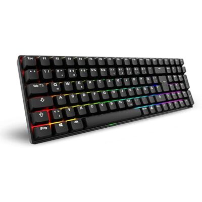 Sharkoon SGK50 S2 PBT zwart, RGB, Gateron GPRO geel Sharkoon SGK50 S2 PBT zwart, RGB, Gateron GPRO geel