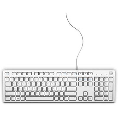 Dell Multimedia Toetsenbord -KB216 Frans (AZERTY) Wit Dell Multimedia Toetsenbord -KB216 Frans (AZERTY) Wit