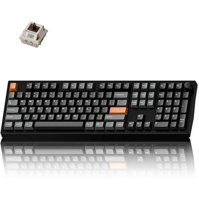 Keychron P6 Ultra 8K Clavier mécanique sans fil en aluminium, 2,4 GHz/Bluetooth/filaire RVB personnalisé, commutateur POM en soie remplaçable à chaud pour Mac Windows Linux – Noir Keychron P6 Ultra 8K Clavier mécanique sans fil en aluminium, 2,4 GHz/Bluetooth/filaire RVB personnalisé, commutateur POM en soie remplaçable à chaud pour Mac Windows Linux – Noir