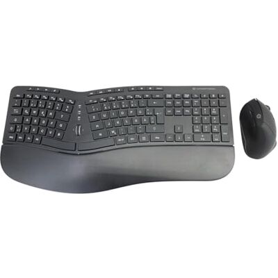 Conceptronic ORAZIO02DE Ergo Ergonomisch toetsenbord en verticale muis, Duitse lay-out Conceptronic ORAZIO02DE Ergo Ergonomisch toetsenbord en verticale muis, Duitse lay-out