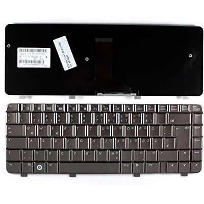 Power4Laptops Keyboards4Laptops Duits Café toetsenbord voor laptop (PC) reserveonderdeel compatibel met HP Pavilion DV4-1037TX Power4Laptops Keyboards4Laptops Duits Café toetsenbord voor laptop (PC) reserveonderdeel compatibel met HP Pavilion DV4-1037TX