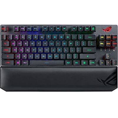 Asus ROG Strix Scope RX TKL Wireless Deluxe Draadloos mechanisch TKL toetsenbord ROG RX Red Switch (optisch) Asus ROG Strix Scope RX TKL Wireless Deluxe Draadloos mechanisch TKL toetsenbord ROG RX Red Switch (optisch)