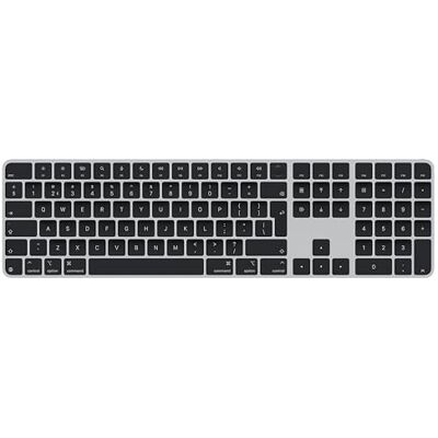 Apple Magic-toetsenbord met aanraak-ID en numeriek toetsenblok voor Macs met Chip, Nederlands, zwarte toetsen Apple Magic-toetsenbord met aanraak-ID en numeriek toetsenblok voor Macs met Chip, Nederlands, zwarte toetsen