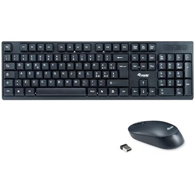 Equip 245223 Italiaans QWERTY draadloos toetsenbord en muis Equip 245223 Italiaans QWERTY draadloos toetsenbord en muis