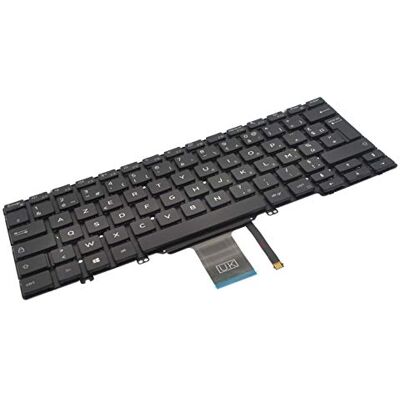 Dell Latitude 5300 & 7300 Frans azerty toetsenbord met achtergrondverlichting, 6 x CKK Dell Latitude 5300 & 7300 Frans azerty toetsenbord met achtergrondverlichting, 6 x CKK