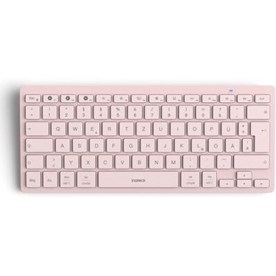 Inateck KB01003 draadloos Bluetooth-toetsenbord met 3 Bluetooth, QWERTZ ultradun, vergrote toetsen, voor iPad Pro/Air/Mini/10.9/10.2/9.7/Windows/Android/IOS, ergonomisch ontwerp Grandes touches, compatibles avec iPad, Windows, Android, iOS, QWERTZ Inateck KB01003 draadloos Bluetooth-toetsenbord met 3 Bluetooth, QWERTZ ultradun, vergrote toetsen, voor iPad Pro/Air/Mini/10.9/10.2/9.7/Windows/Android/IOS, ergonomisch ontwerp Grandes touches, compatibles avec iPad, Windows, Android, iOS, QWERTZ