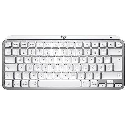 Logitech MX Keys Mini voor Mac Minimalistisch, Draadloos Verlicht Toetsenbord, Compact, Bluetooth, USB-C, Tactiel Typen, Compatibel met Apple macOS, iPad OS, Metalen Constructie Lichtgrijs Logitech MX Keys Mini voor Mac Minimalistisch, Draadloos Verlicht Toetsenbord, Compact, Bluetooth, USB-C, Tactiel Typen, Compatibel met Apple macOS, iPad OS, Metalen Constructie Lichtgrijs