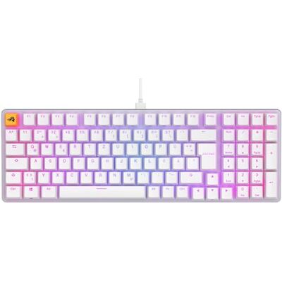GLORIOUS Gaming GMMK 2 volledige grootte (96%), mechanisch gamingtoetsenbord, aluminium frame, personaliseerbaar, doubleshot keycaps, Fox-schakelaars, RGB, Duitse QWERTZ-lay-out, wit GLORIOUS Gaming GMMK 2 volledige grootte (96%), mechanisch gamingtoetsenbord, aluminium frame, personaliseerbaar, doubleshot keycaps, Fox-schakelaars, RGB, Duitse QWERTZ-lay-out, wit