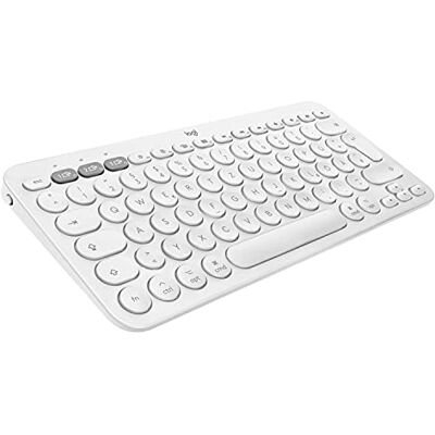 Logitech K380 for Mac Bluetooth toetsenbord QWERTZ Duits wit Logitech K380 for Mac Bluetooth toetsenbord QWERTZ Duits wit