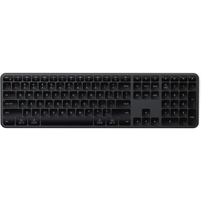 SATECHI Slim EX3 Bluetooth-toetsenbord met numeriek toetsenbord, QWERTY US, zwart SATECHI Slim EX3 Bluetooth-toetsenbord met numeriek toetsenbord, QWERTY US, zwart