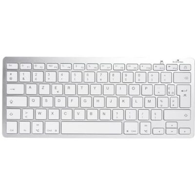 Bluestork Clavier Sans Fil Bluetooth pour Mac Compact AZERTY FR Draadloze Bluetooth, compact, licht, stil, AAA-batterijen, compatibel met Mac/MacBook/iMac/iPad/iPhone Bluestork Clavier Sans Fil Bluetooth pour Mac Compact AZERTY FR Draadloze Bluetooth, compact, licht, stil, AAA-batterijen, compatibel met Mac/MacBook/iMac/iPad/iPhone